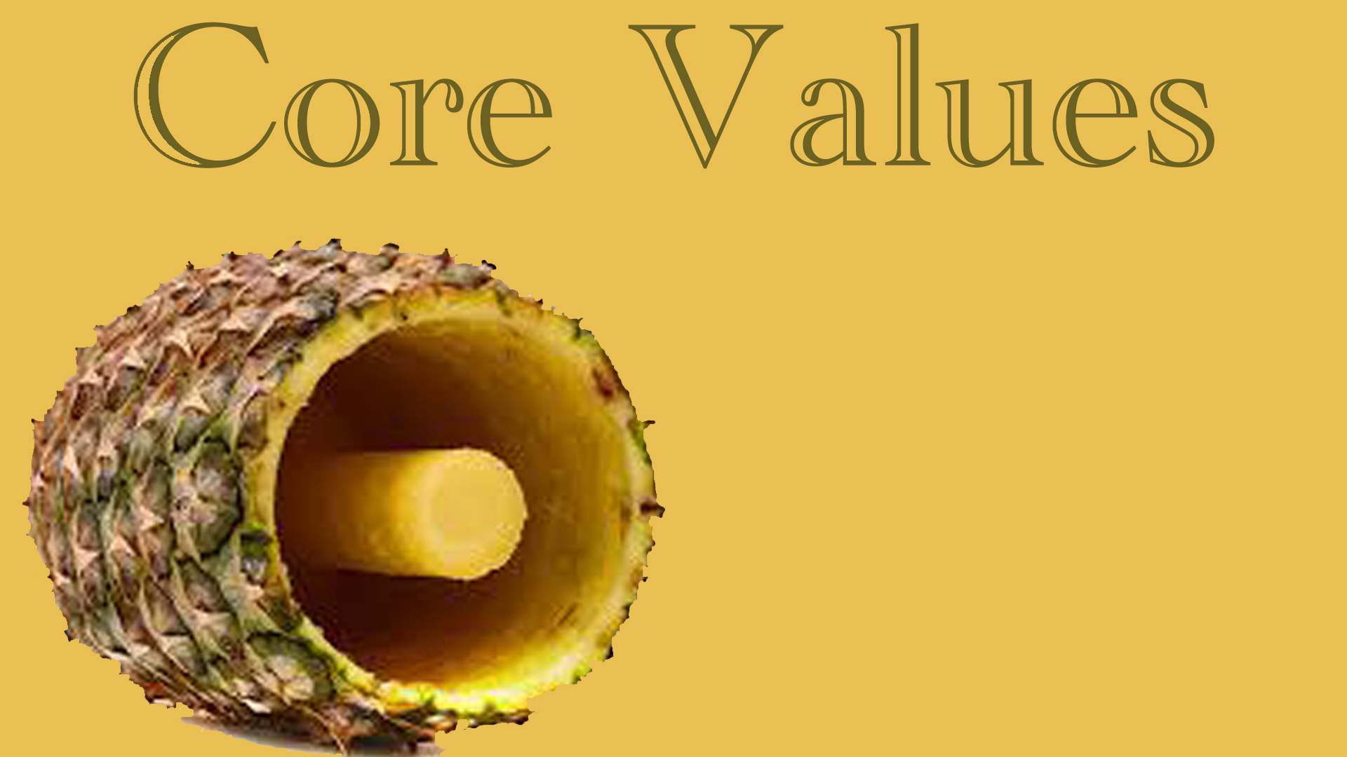 CORE VALUES ~ WEEK 3 of 7 ~ Authentic Community